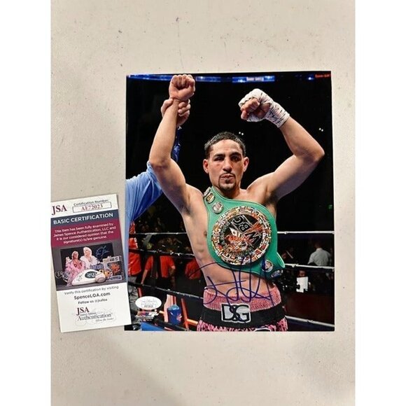 Danny Garcia signed autographed WBC Belt 8x10 Photo JSA - Picture 1 of 3
